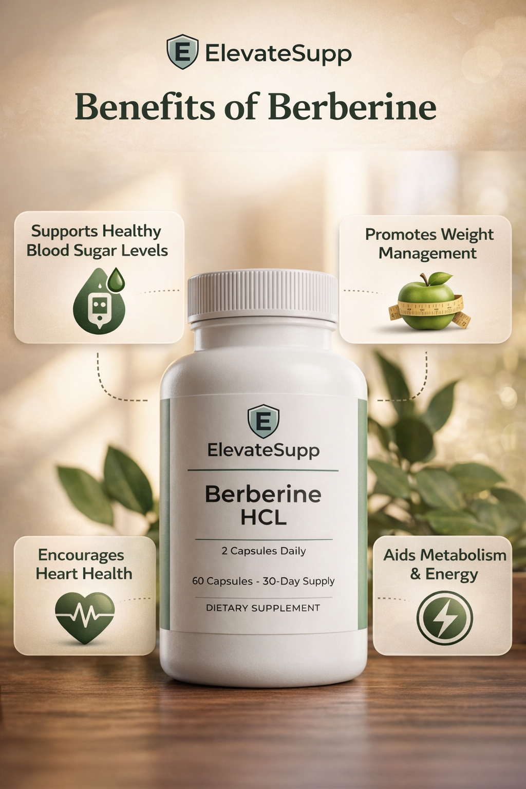Berberine HCL — The Daily Metabolic Reset Your Body Needs