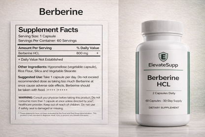 Berberine HCL — The Daily Metabolic Reset Your Body Needs