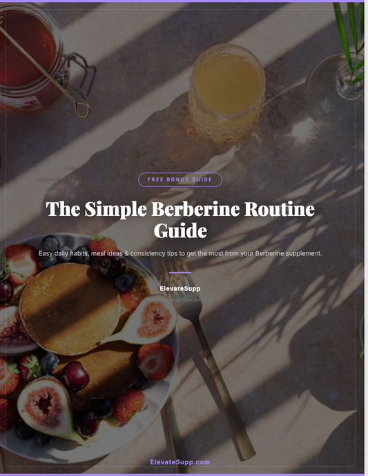 The Simple Berberine Routine Guide - Free Bonus Ebook